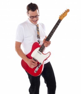 Rock star guitarist