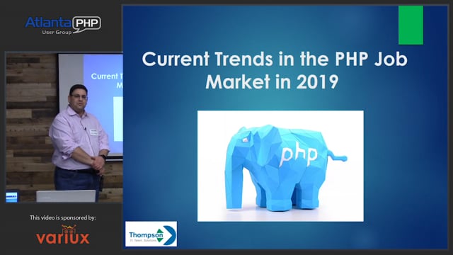 Current Trends in the PHP Job Market in 2019